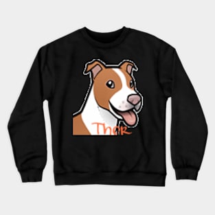 Thor the Pitbull Tee Crewneck Sweatshirt